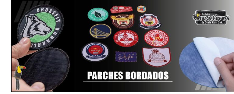 PARCHES BORDADOS